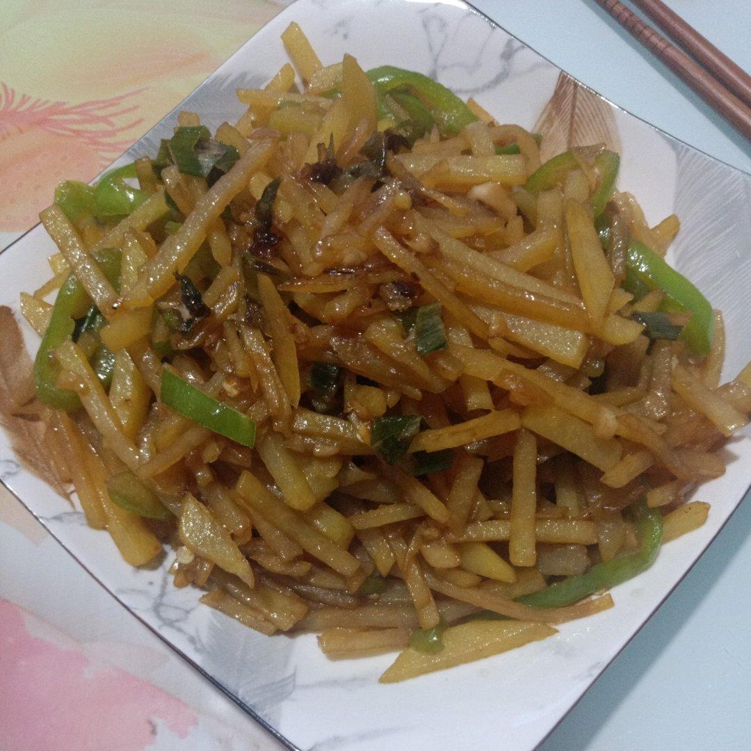青椒土豆丝