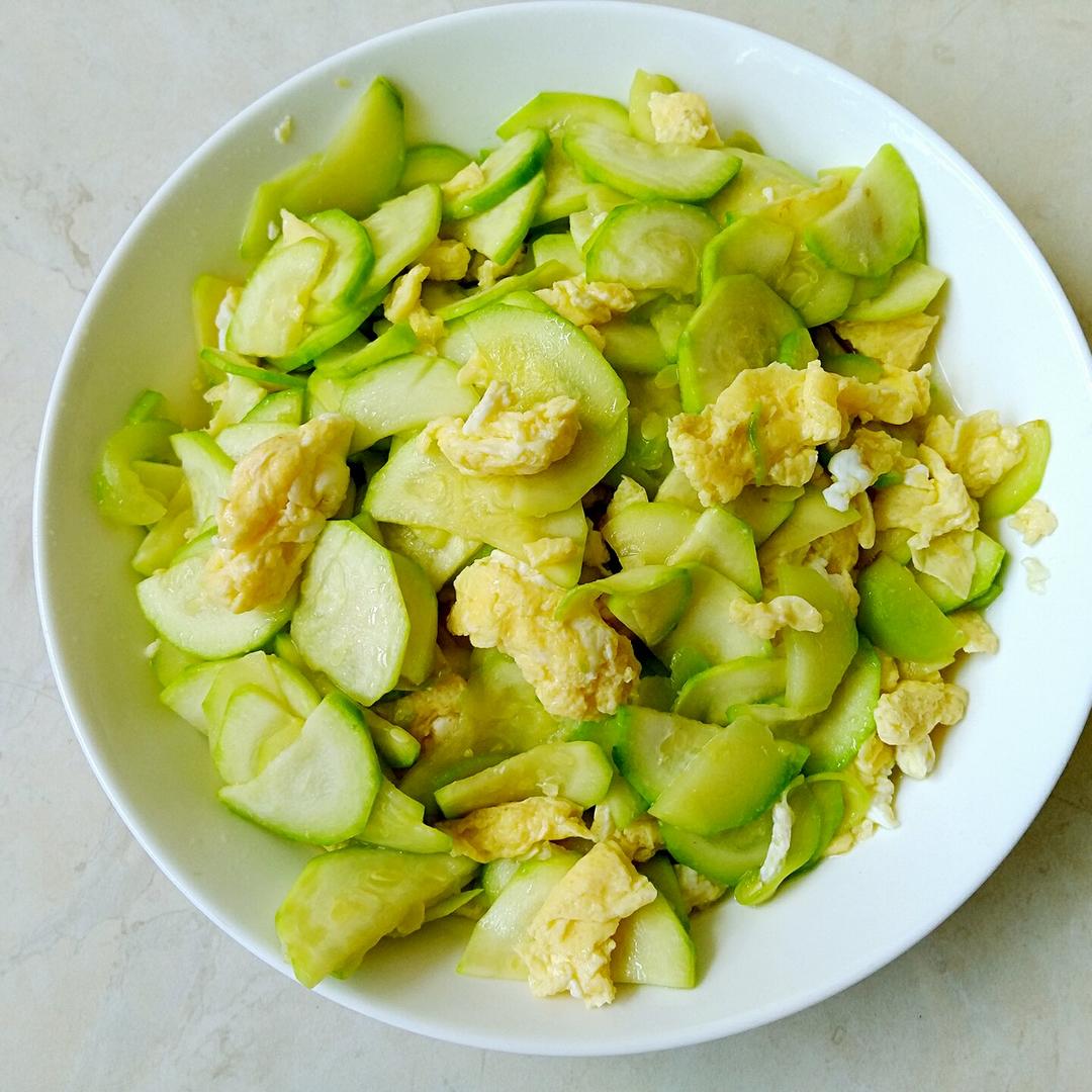 二人馔做的西葫芦炒鸡蛋