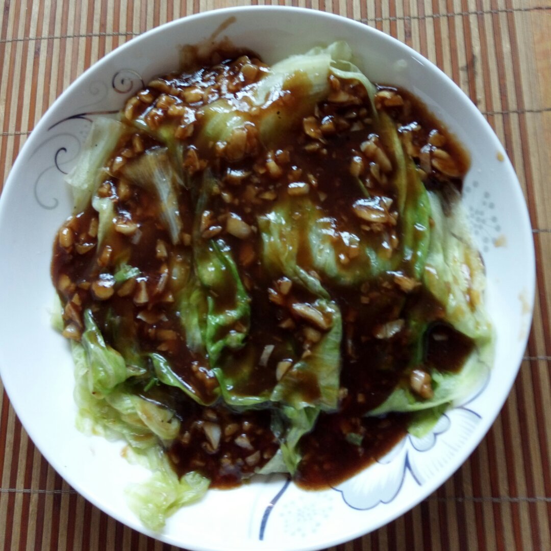 家常菜 蚝油生菜