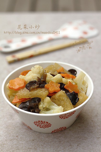 花菜小炒的做法