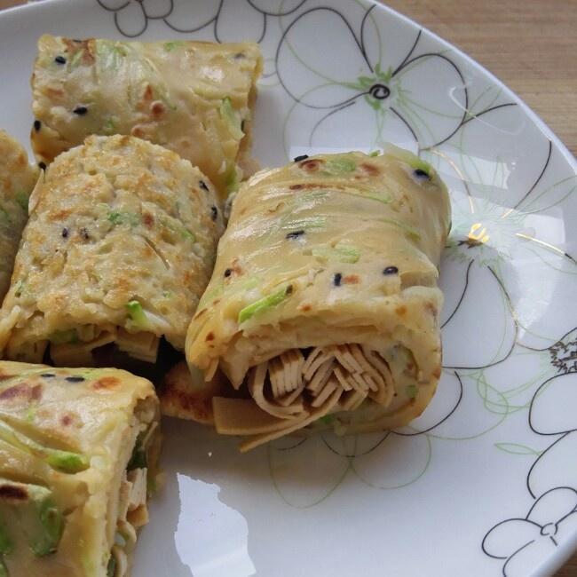 粗粮小卷饼的做法