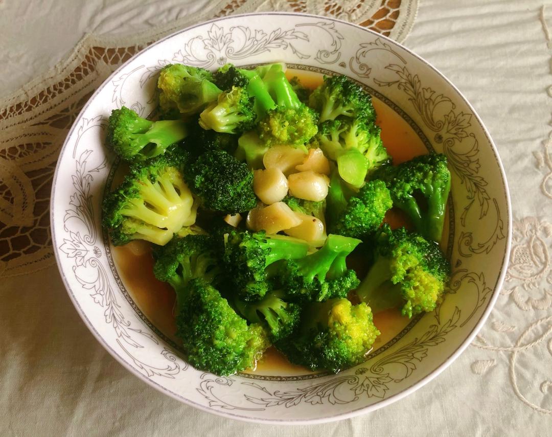 蚝油蒜蓉西兰花