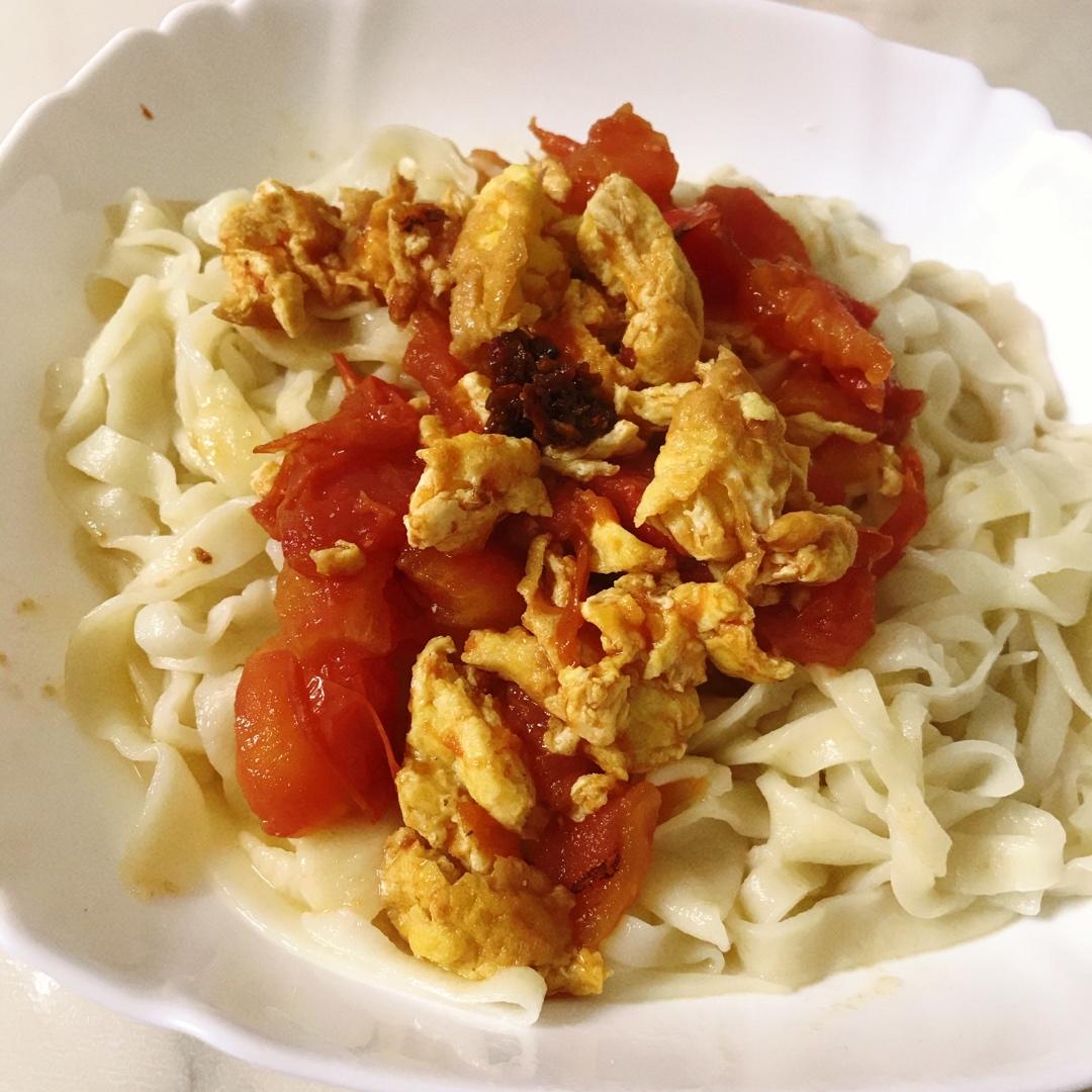 西红柿鸡蛋打卤面