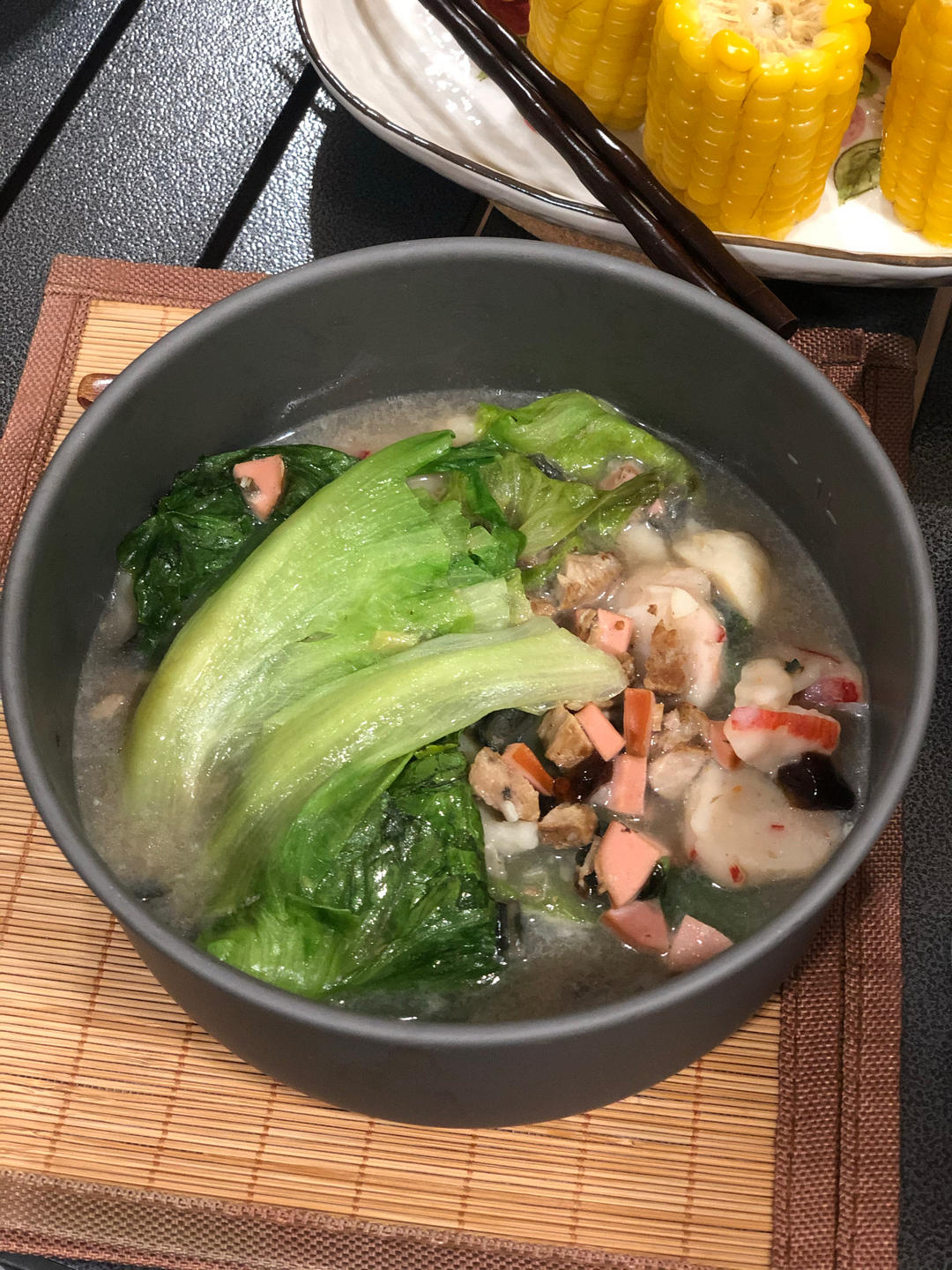 快手下饭菜上汤时蔬（上汤西兰花、上汤生菜、上汤菠菜、上汤娃娃菜、上汤豆苗等等均可）——中式一日三餐（八十）