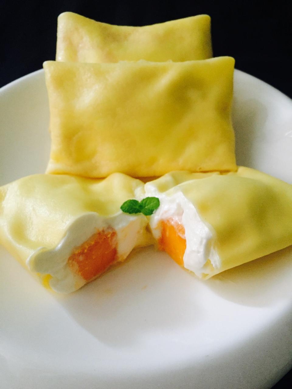 《Tinrry下午茶》教你做芒果班戟和芒果千层饼