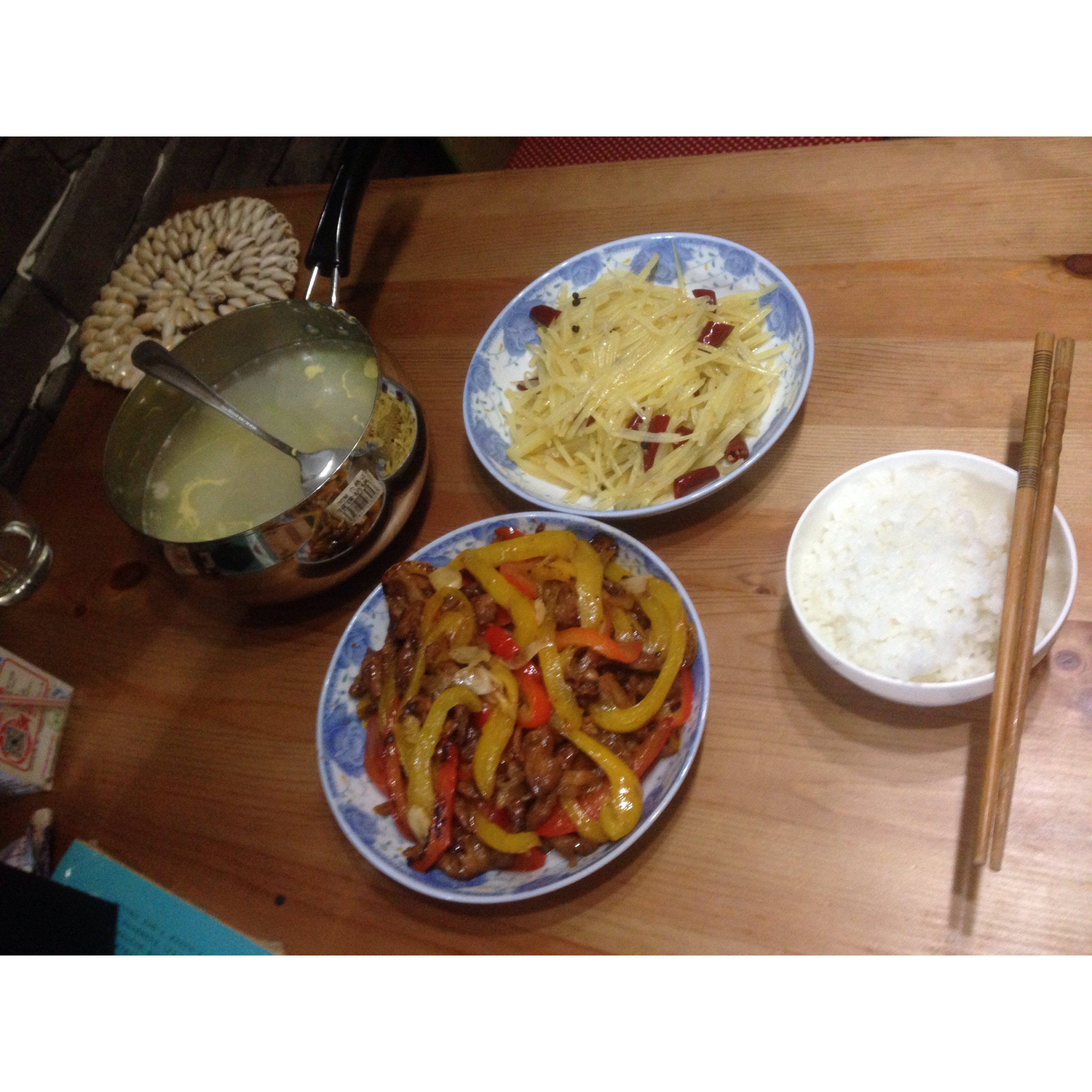 红椒肉丝