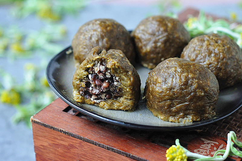 比青团健康，好消化的水牛草团子的做法