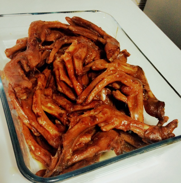 香辣卤鸡爪