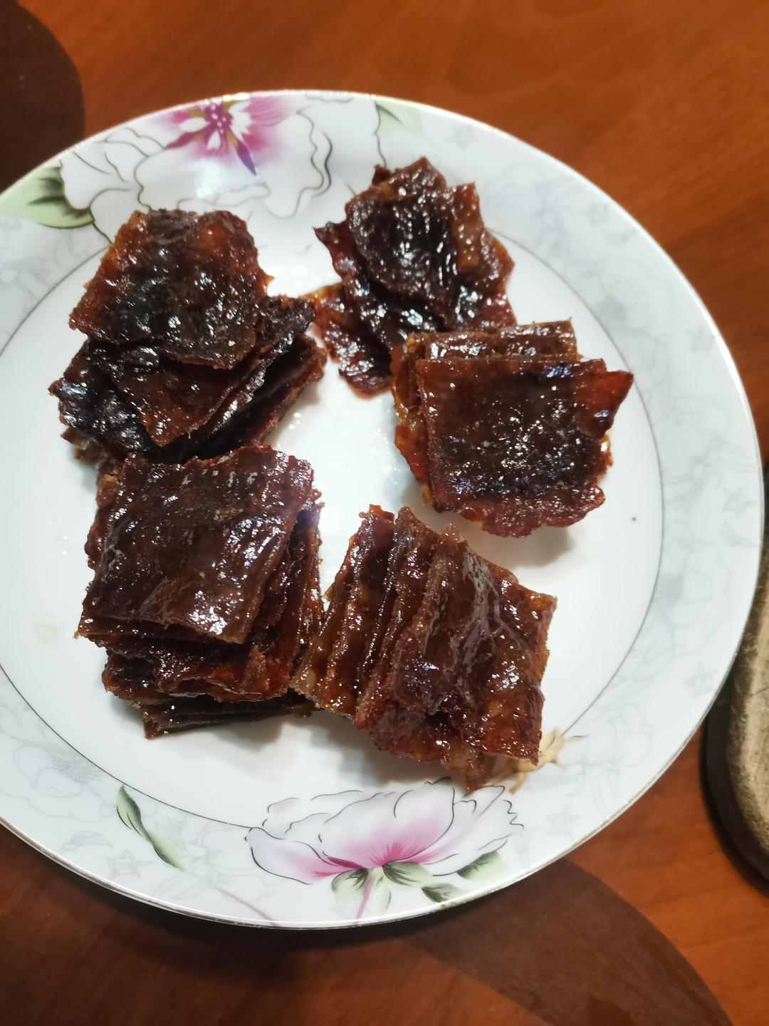 自制蜜汁猪肉脯-摩飞干果机