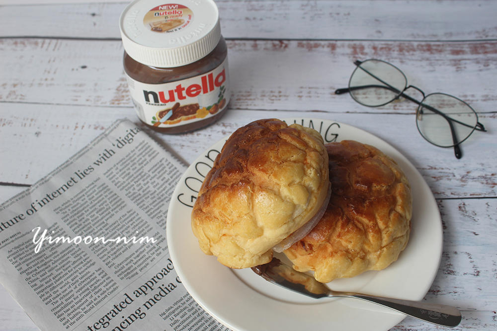 好吃到炸裂的港式菠萝包（附带制作酥皮的小视频）