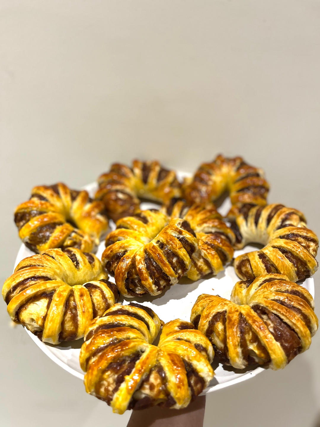 香甜味美的豆沙卷