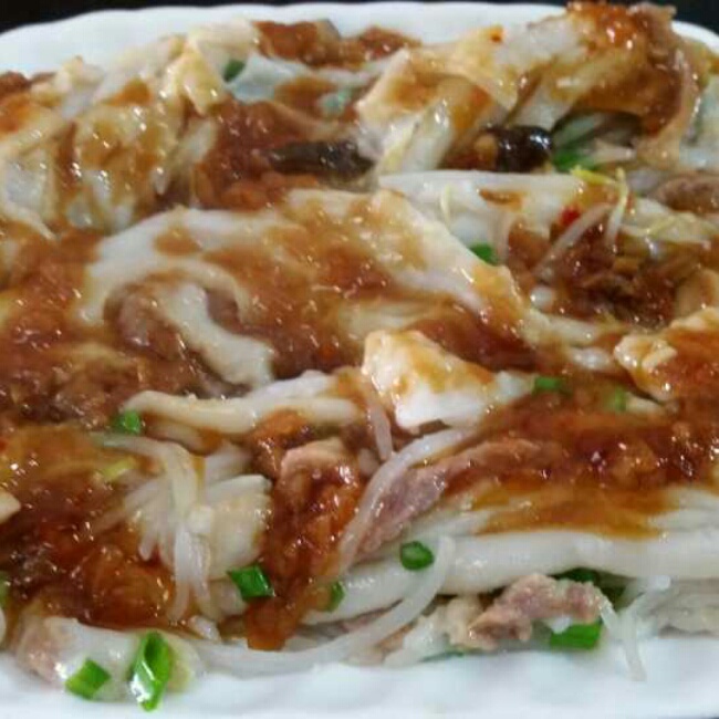 爽口嫩滑，晶莹剔透粤式肠粉——在家自己做拉肠
