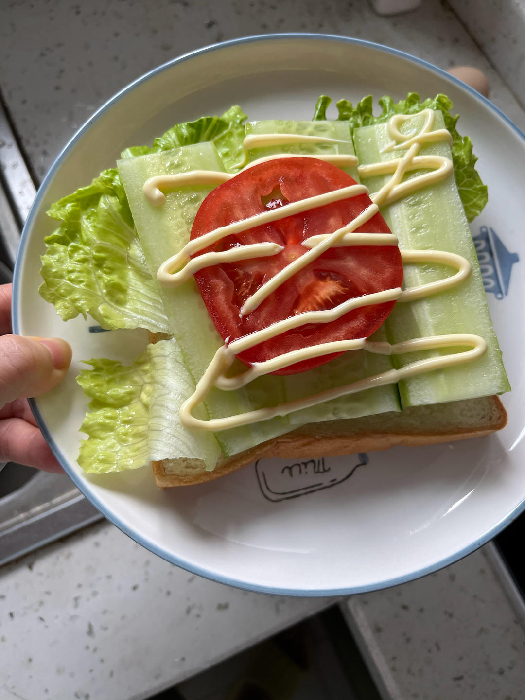 纯奶手撕吐司的做法 步骤1