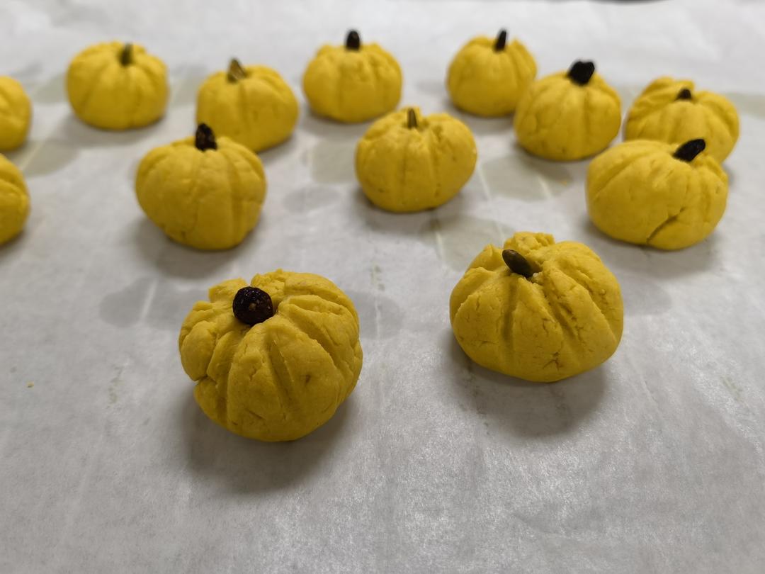 🎃万圣节限定南瓜饼干（低糖无蛋版）