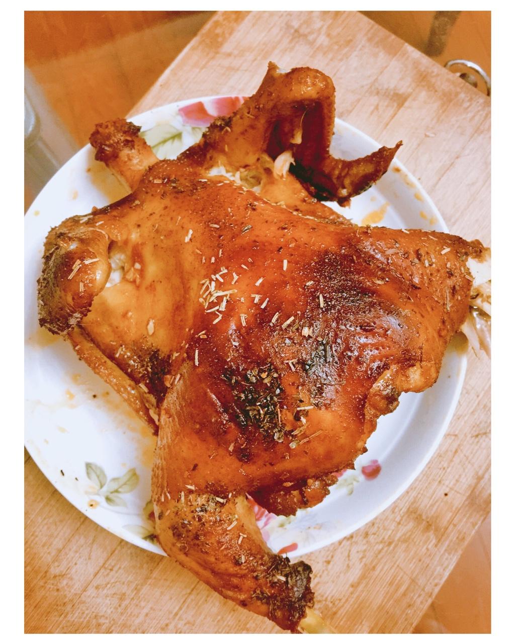 袋袋烤鸡--自制腌料+脆皮秘籍