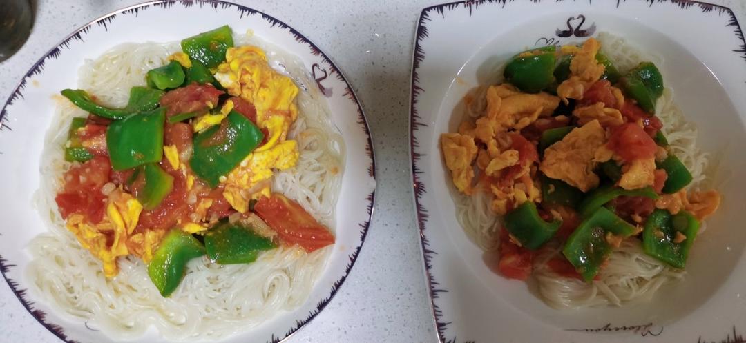 西红柿鸡蛋拌面