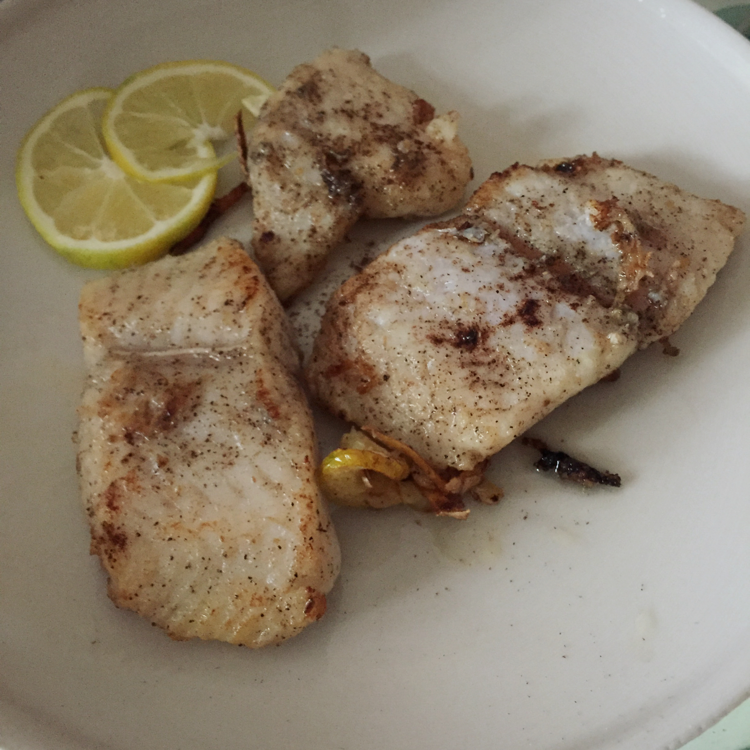 香煎龙利鱼——fit食谱系列