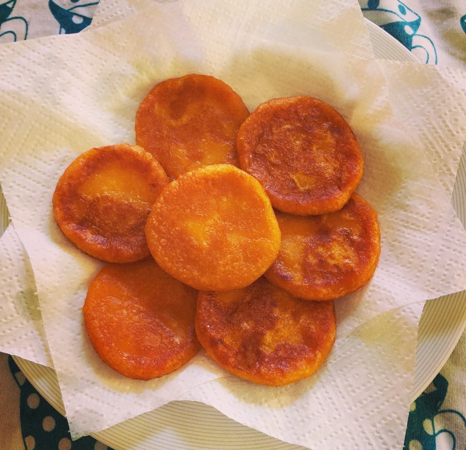 香煎南瓜饼