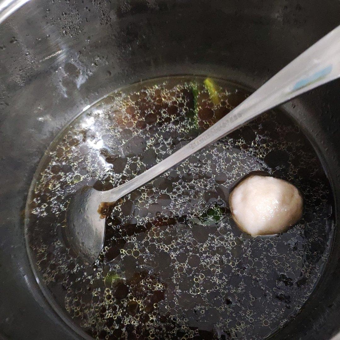 减脂补钾的紫菜、菠菜、鱼丸汤