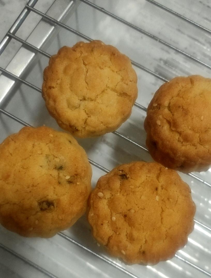 低甜花生油猪油混合版桃酥