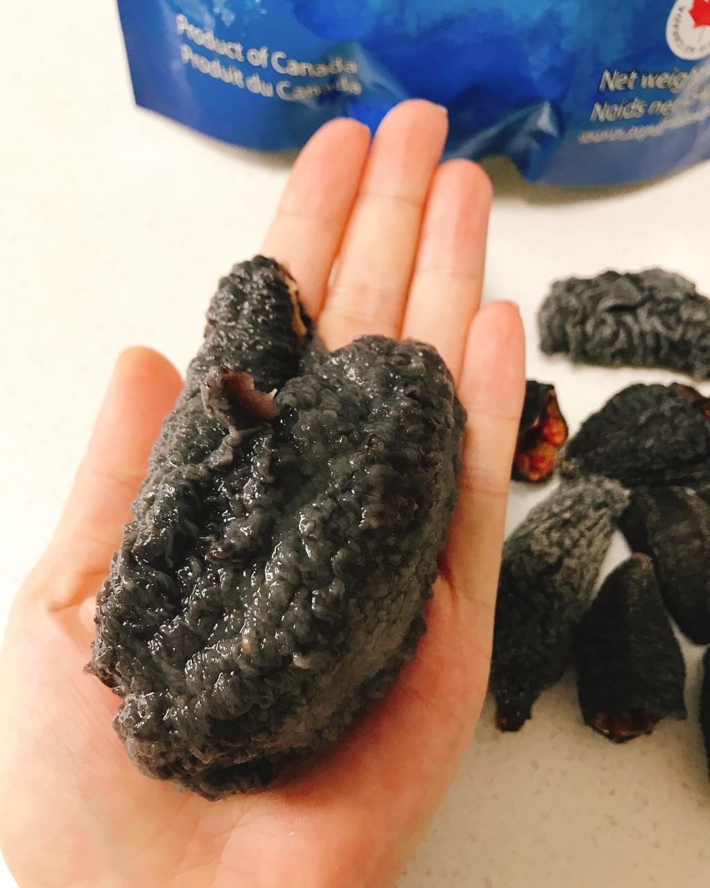 胖嘟嘟加拿大干海参泡发教程