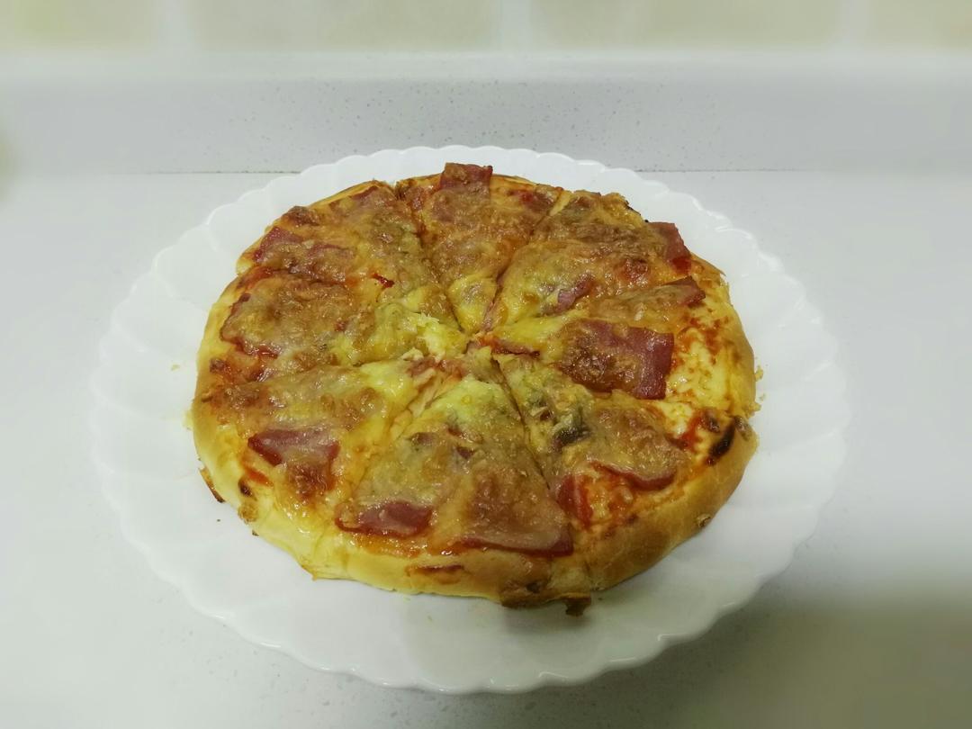 培根火腿披萨