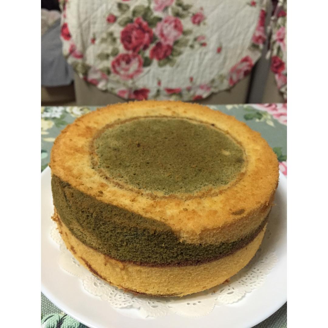 “老公”炫彩戚风蛋糕