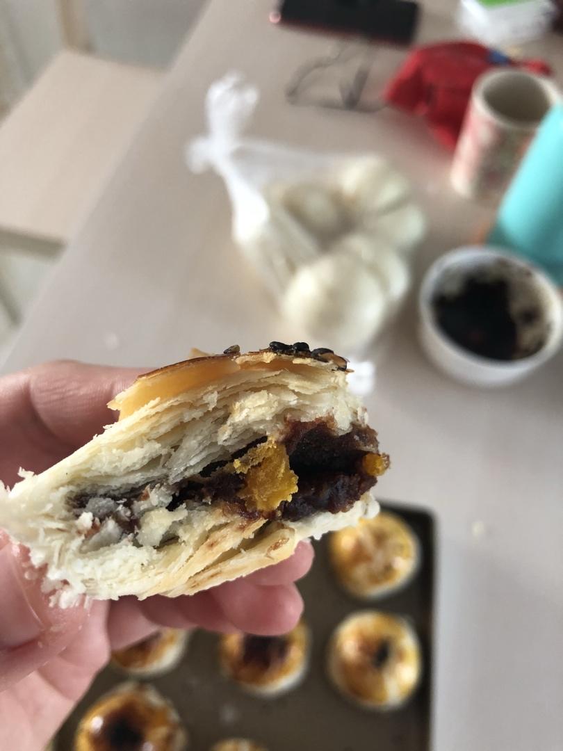 免揉免松弛超快手不破酥不混酥的蛋黄酥—新手一看包会