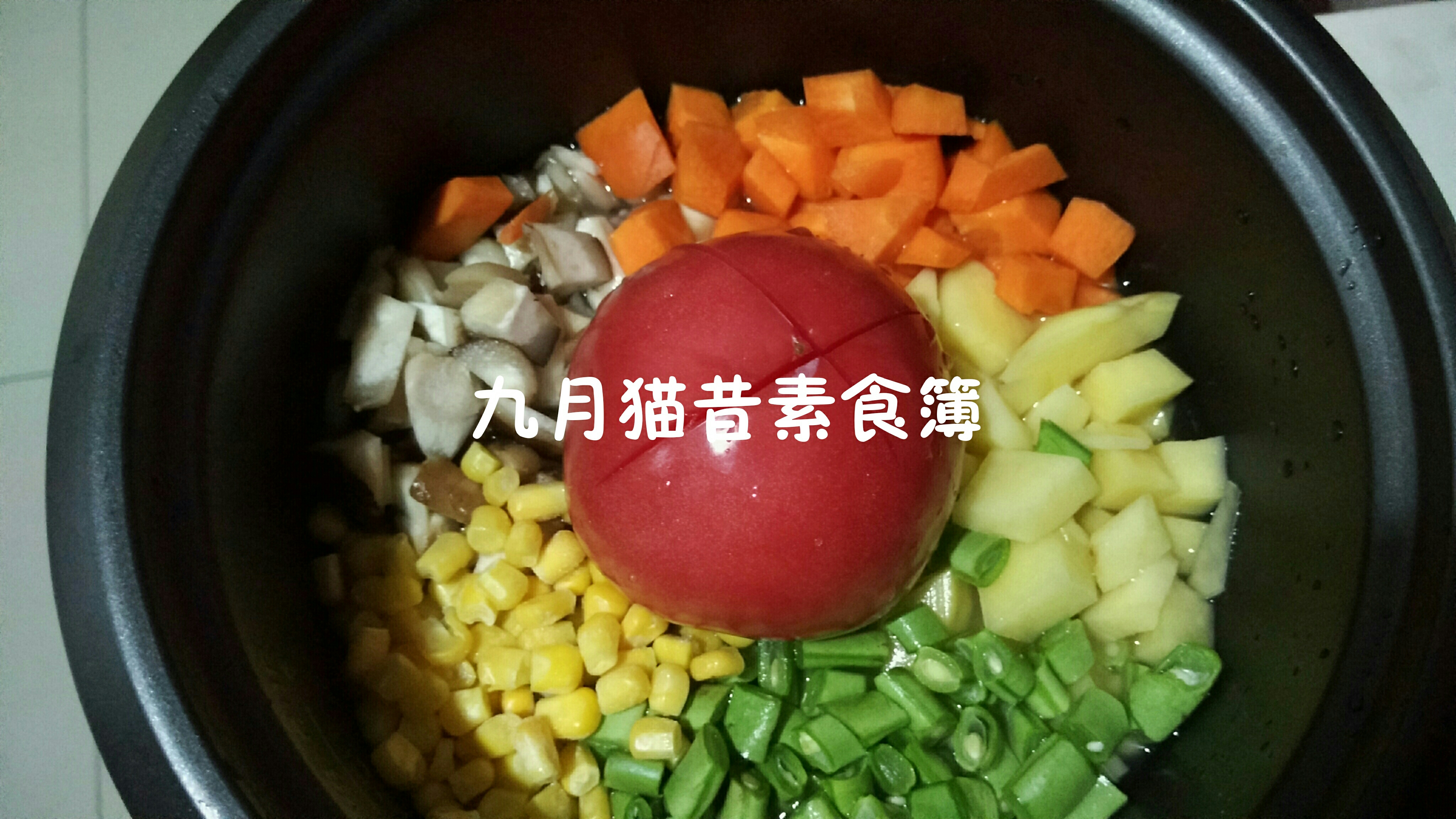电饭锅番茄饭