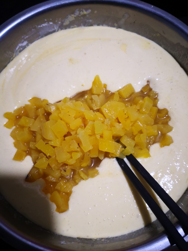 电饼镗菠萝烙饼的做法 步骤4