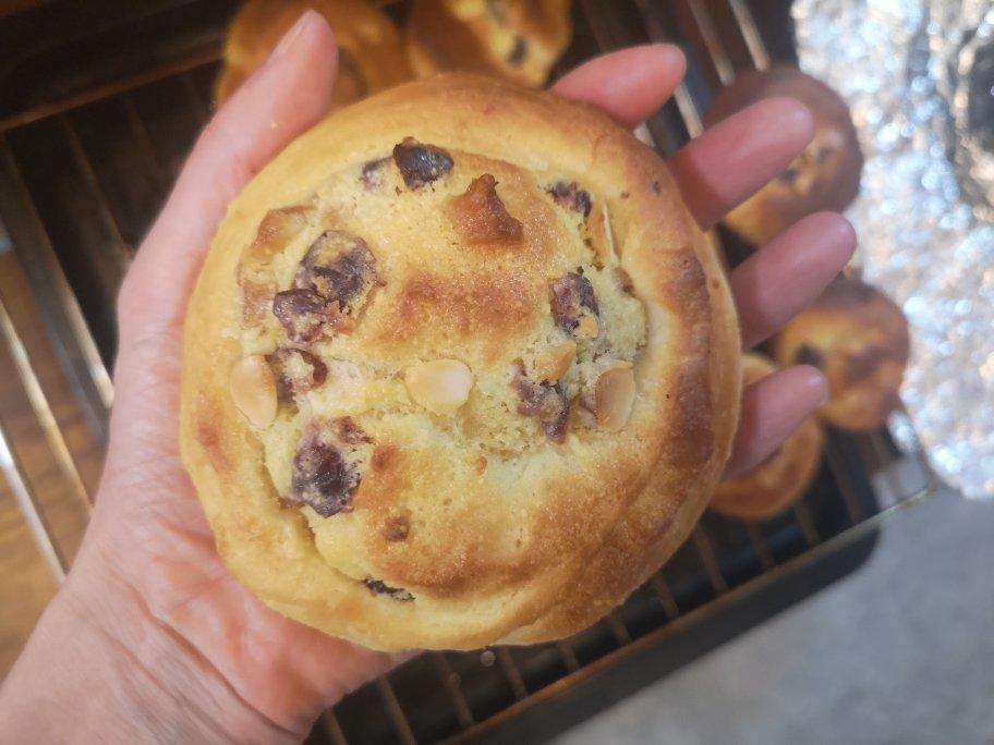 杏仁奶油核桃卷卷