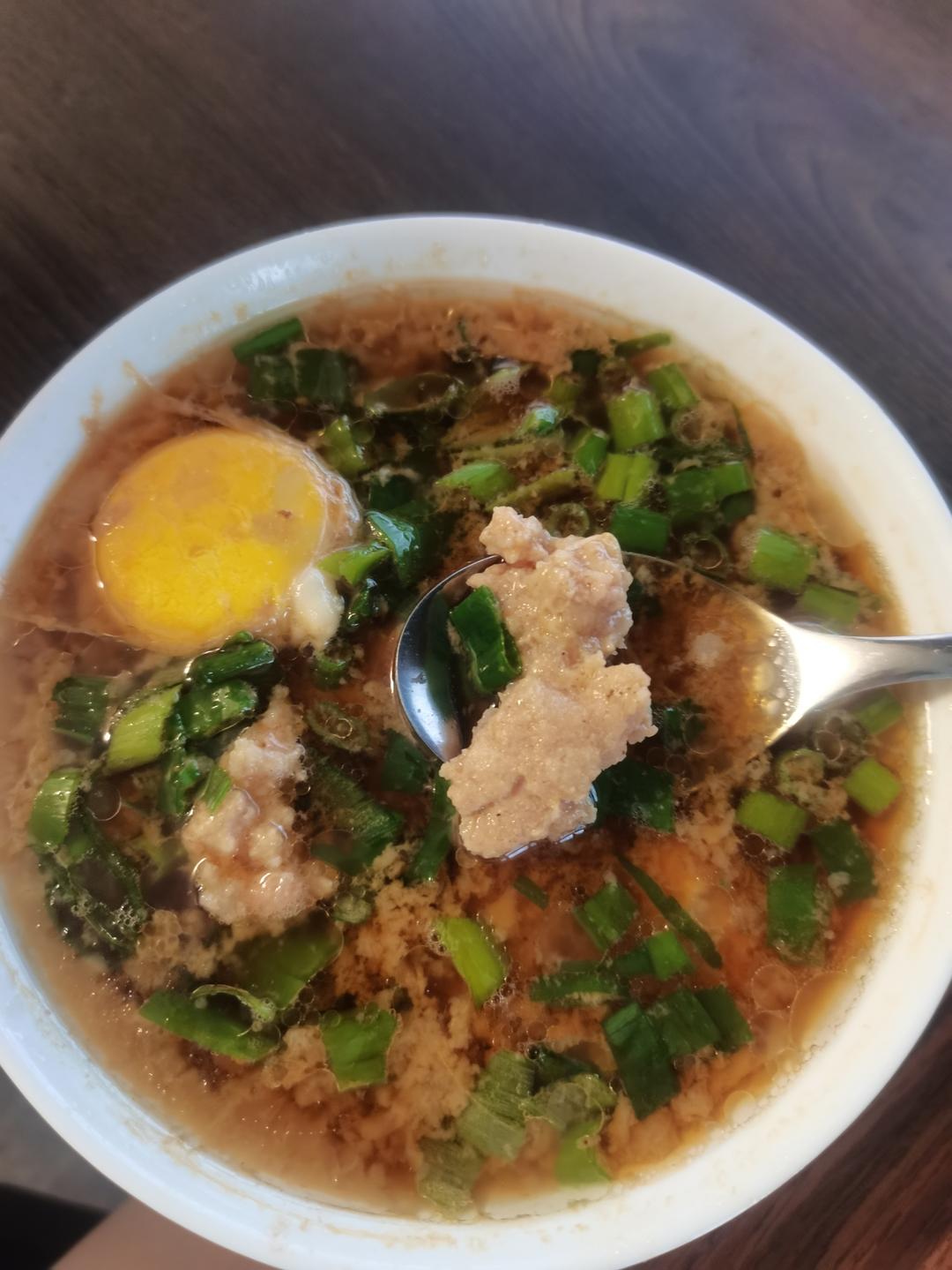 蛋肉汤