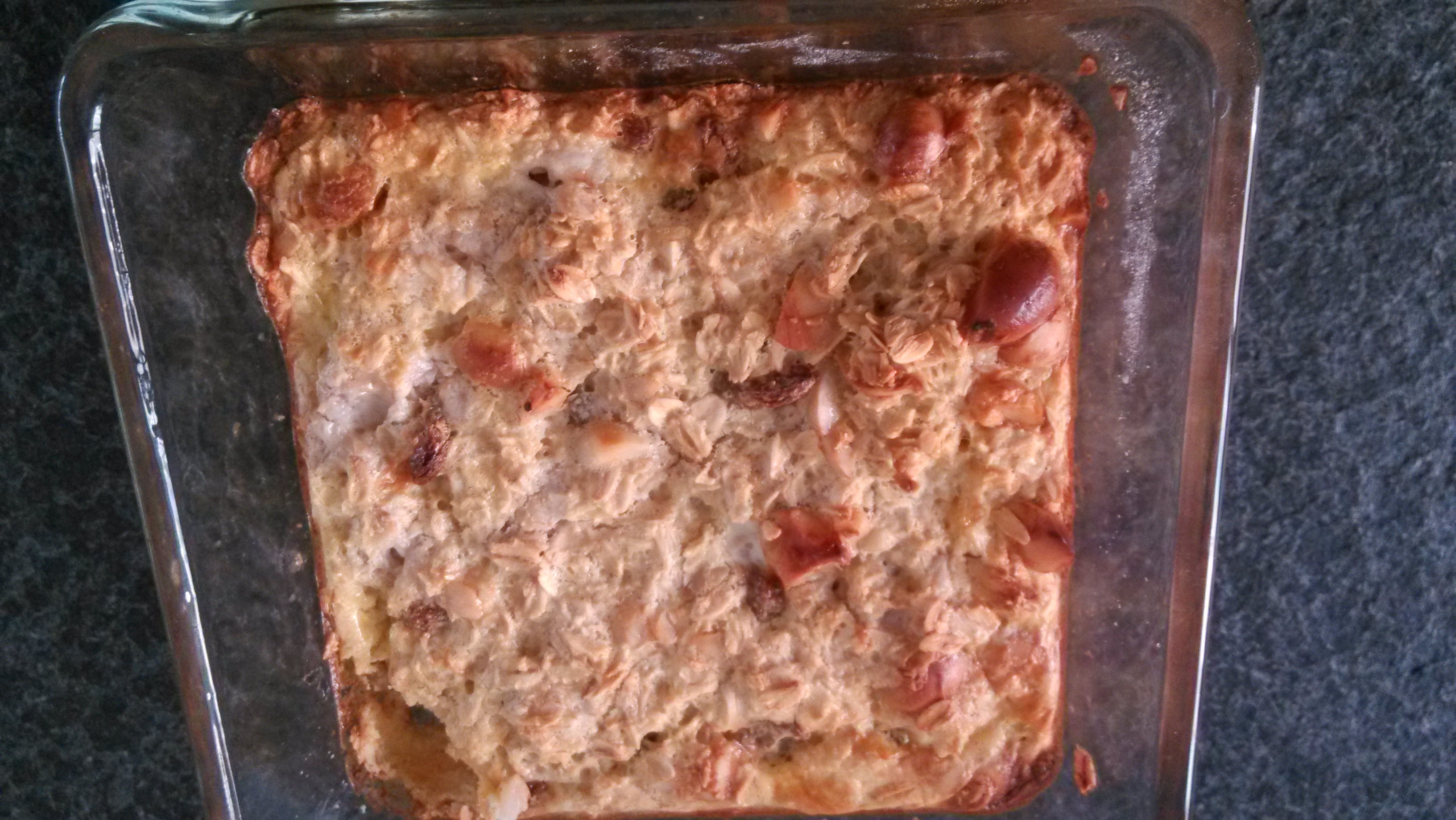 Baked Oatmeal Breakfast 早餐烤燕麦