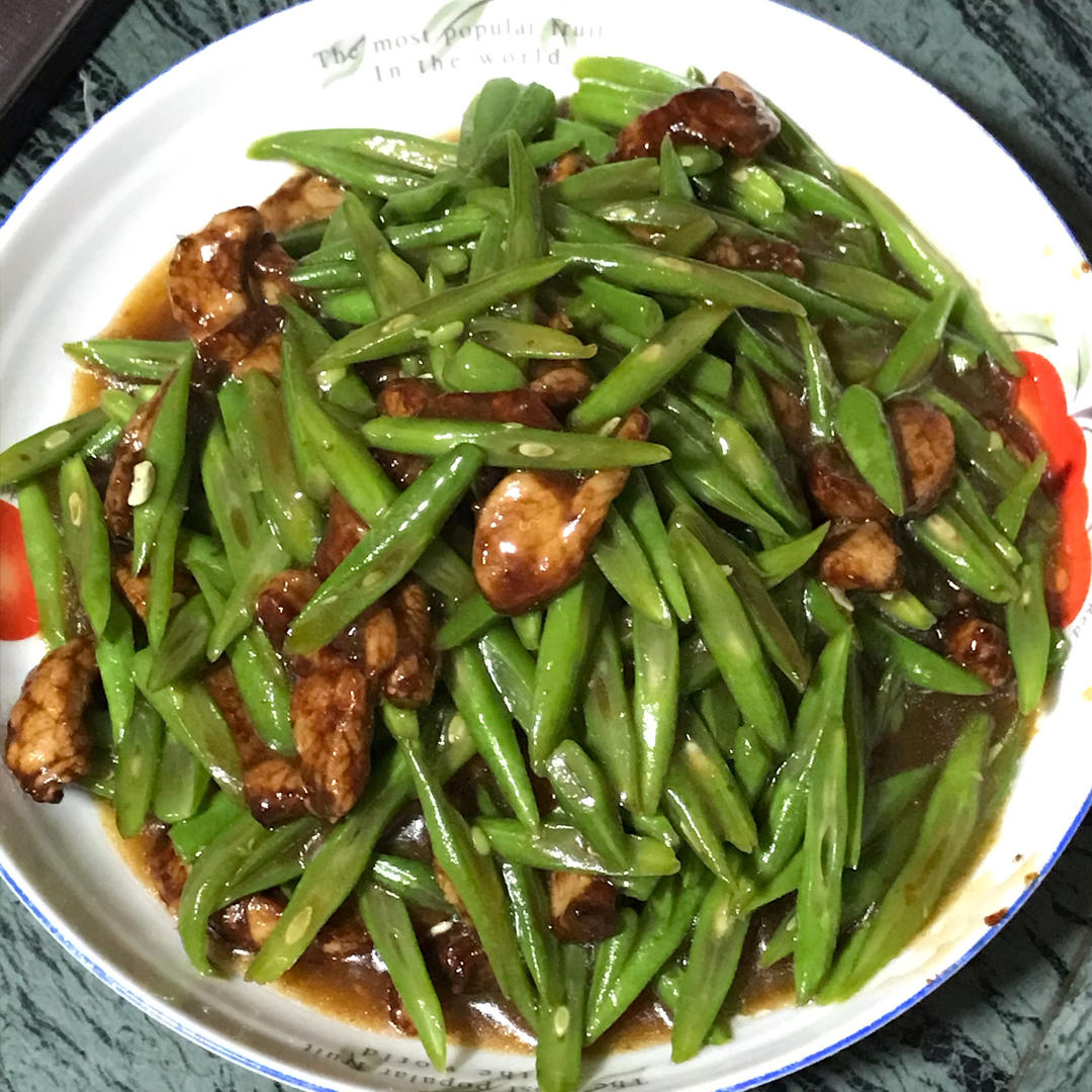 米饭杀手四季豆肉丝