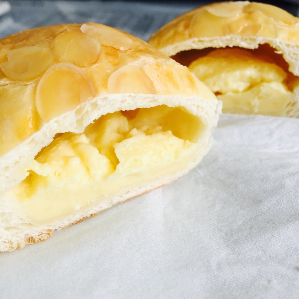 【饺子型】奶黄面包的做法