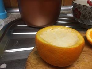 甜橙蒸蛋的做法 步骤5