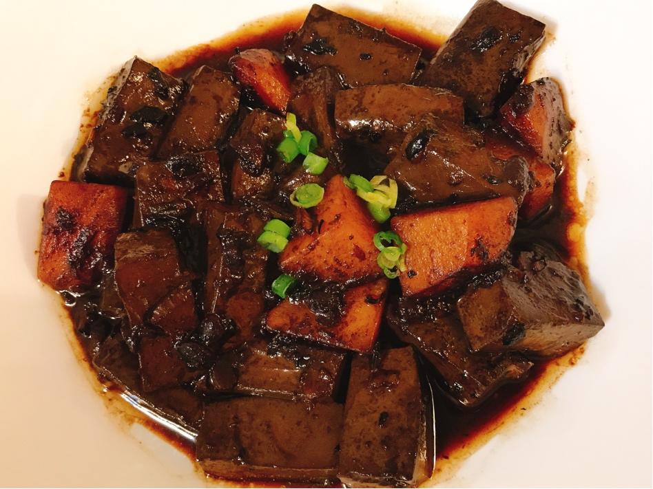 冒鸭血，让一碗白饭幸福飞起！