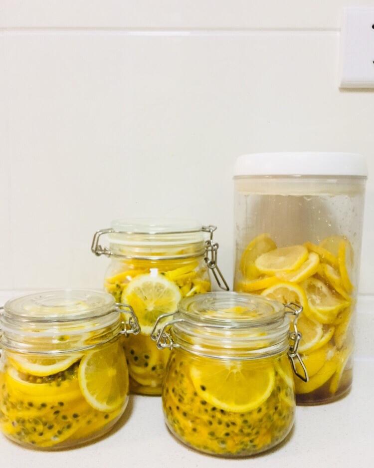 蜂蜜柠檬百香果