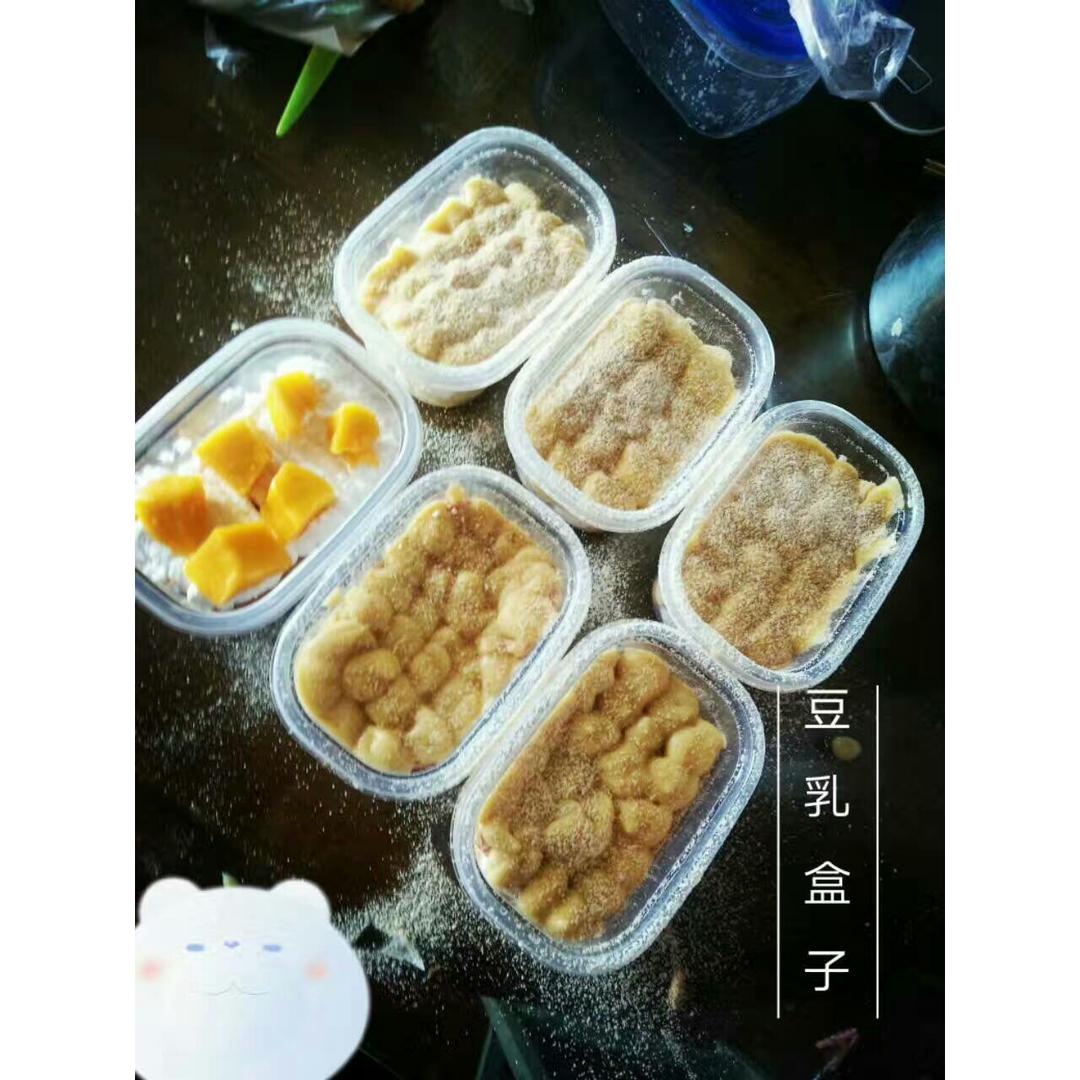 日式豆乳盒子蛋糕