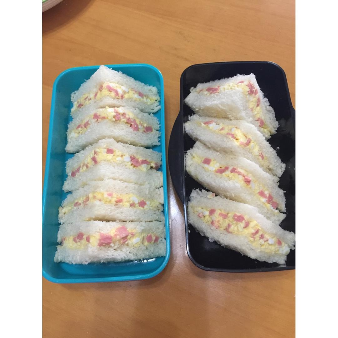 快手美味鸡蛋三明治