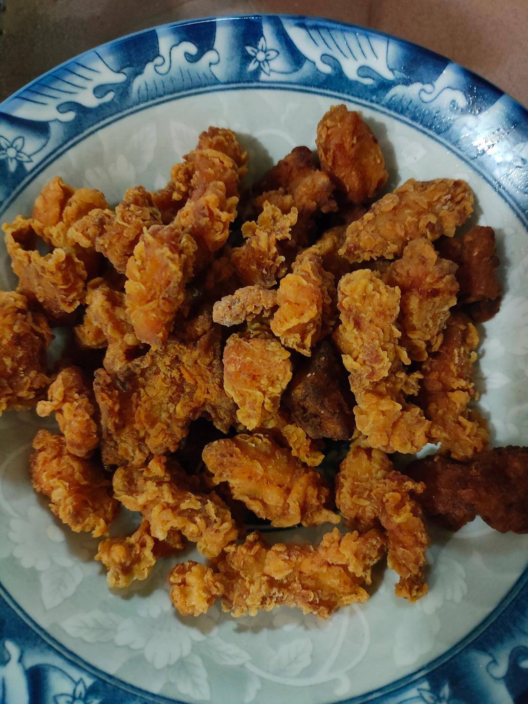 无面包糠版鸡米花（盐酥鸡）