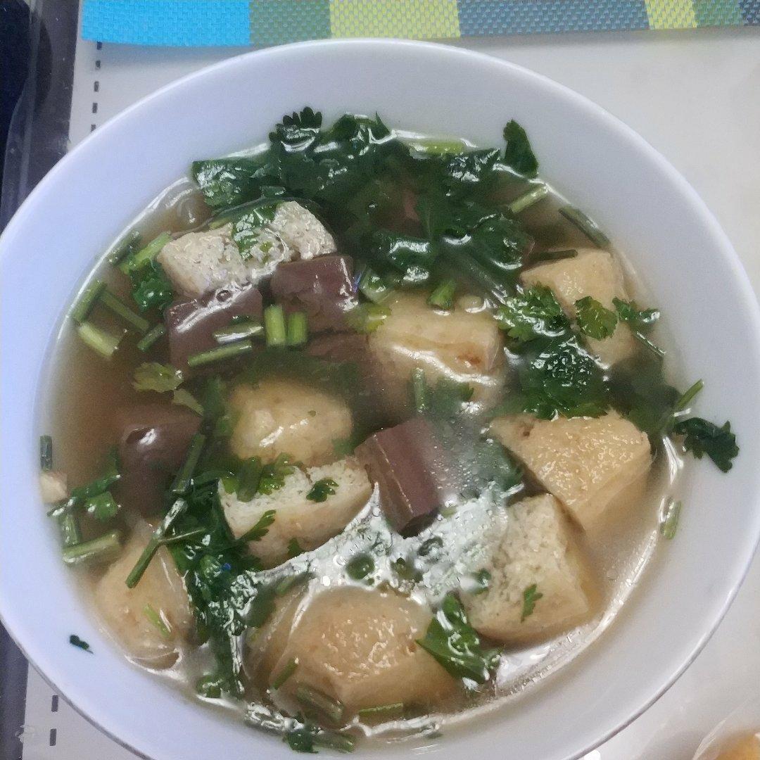 鸭血粉丝汤（简易版）