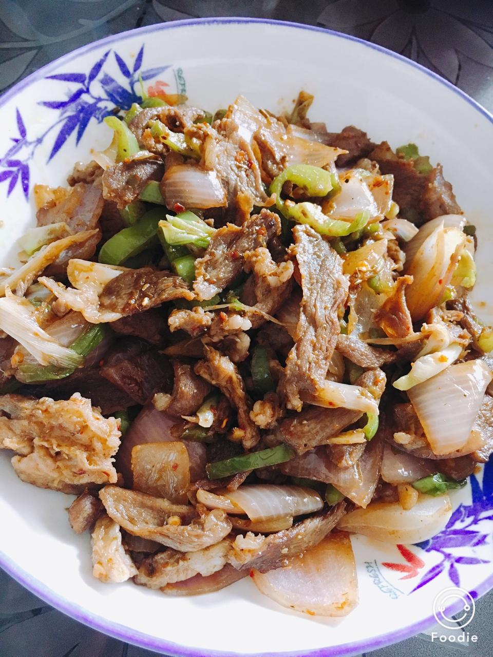 葱爆羊肉