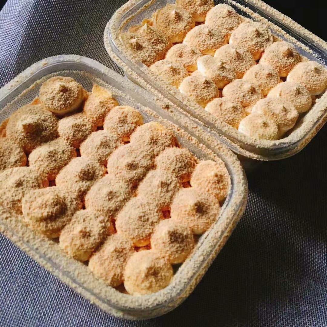 最近大热的豆乳盒子蛋糕