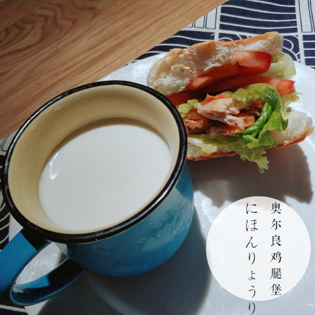 新奥尔良烤鸡腿堡