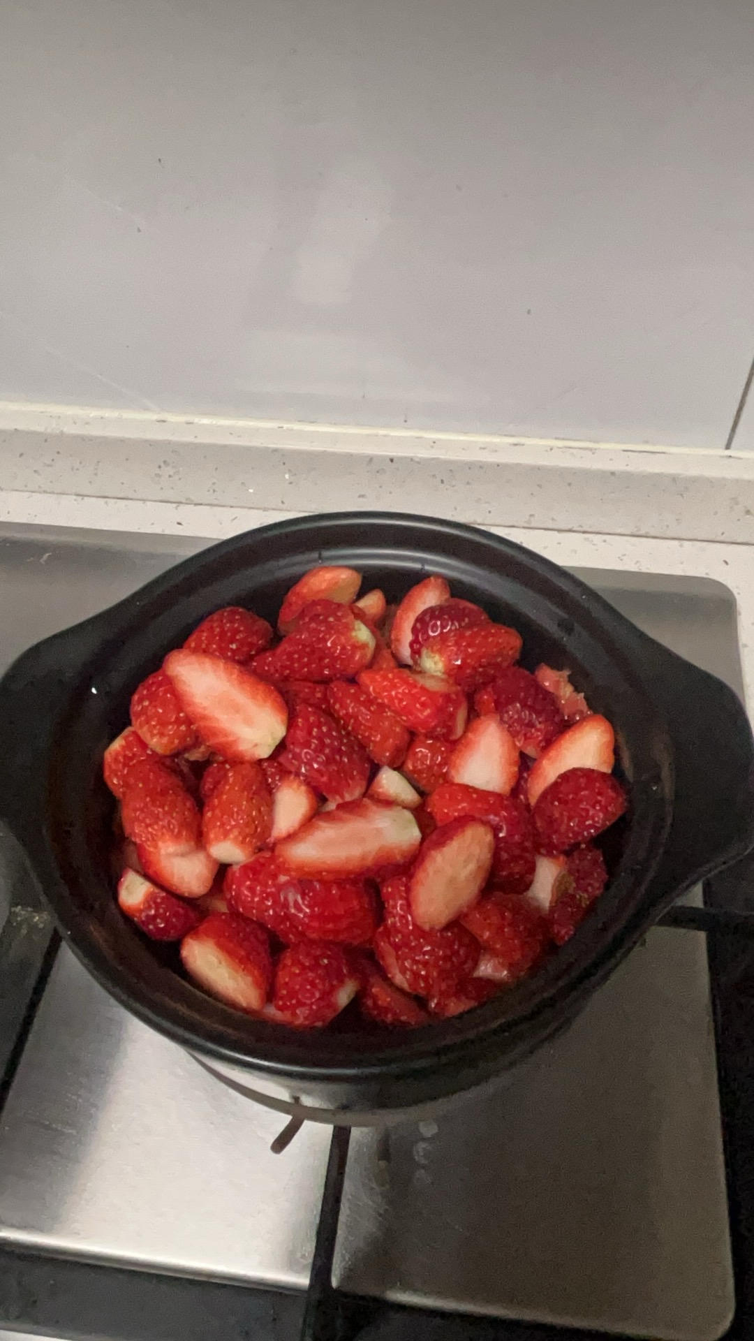 自制无添加草莓酱