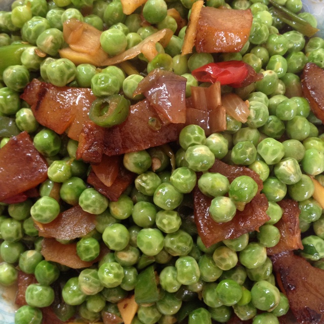 肉末豌豆