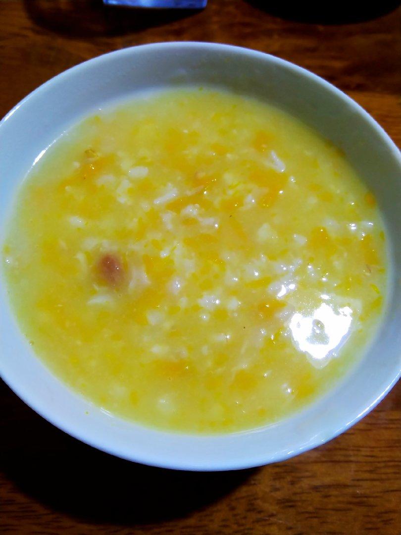 电饭锅版香甜南瓜粥