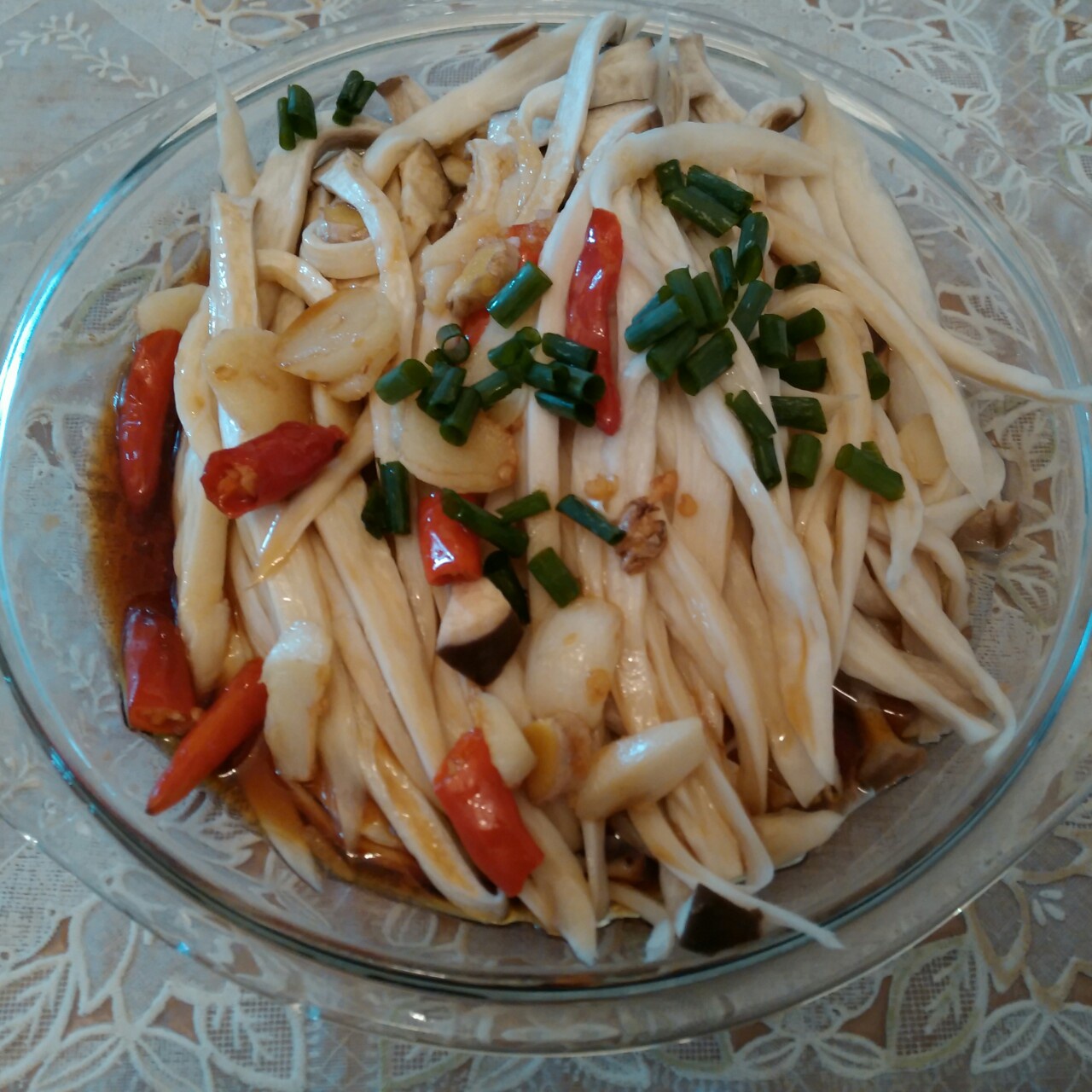 手撕杏鲍菇