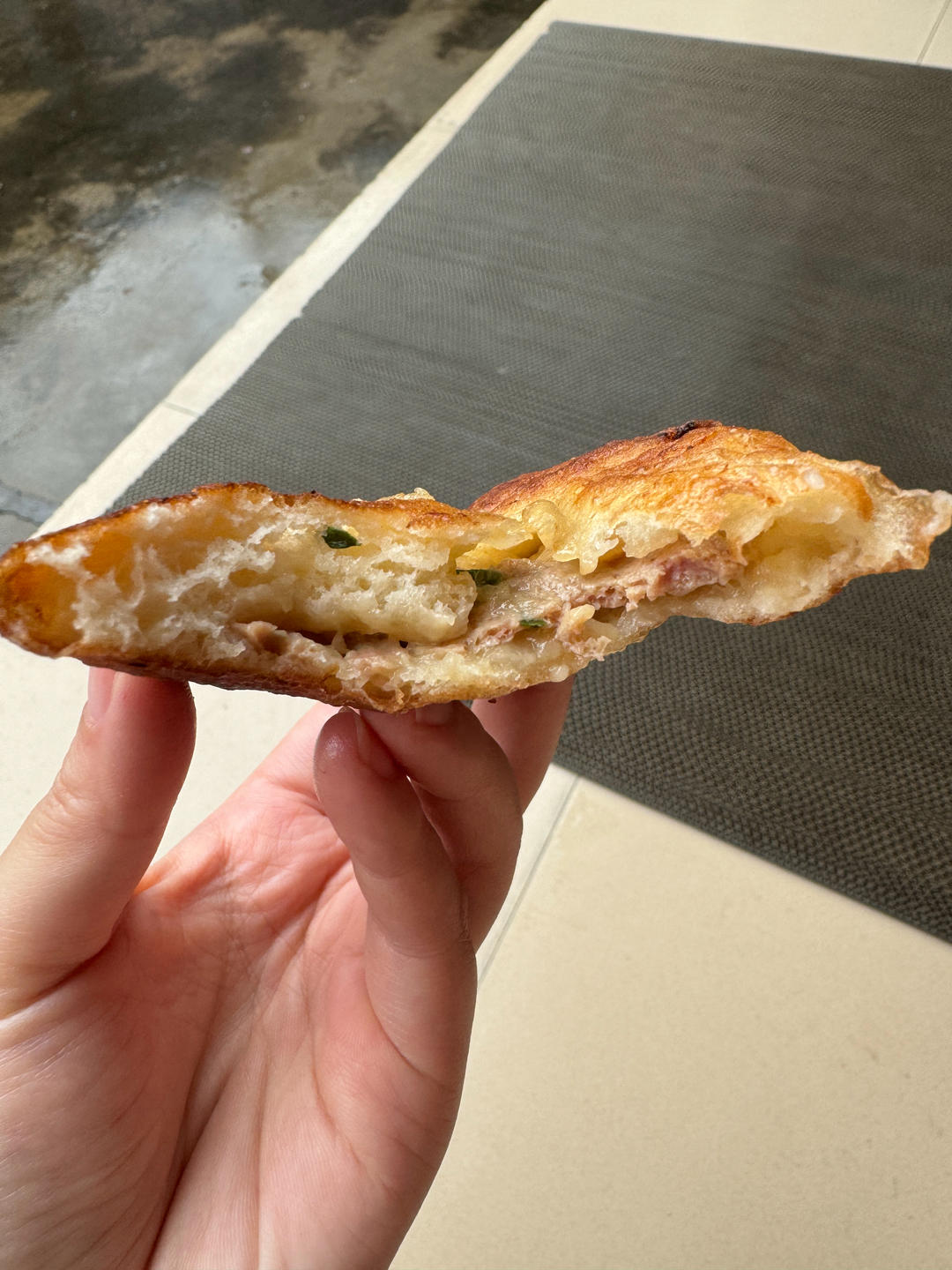 发面肉饼